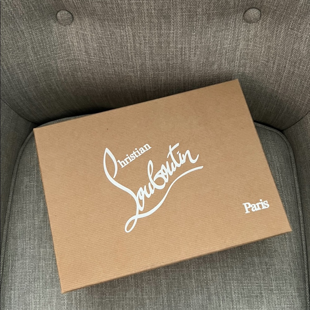 Suede black Christian Louboutin - Picture 4 of 5
